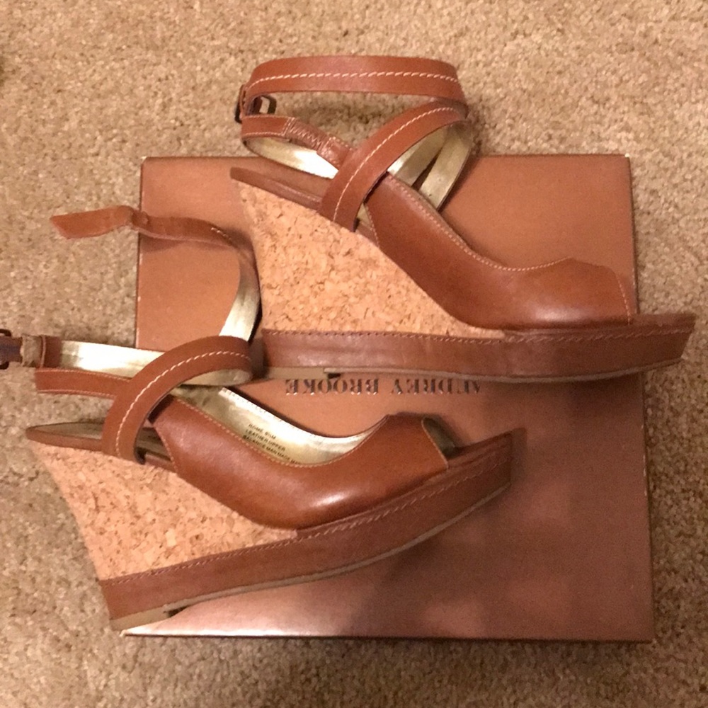 Audrey Brooke wedge sandals